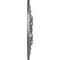 Ekena Millwork Jamie Ceiling Medallion (Fits Canopies up to 3 7/8"), 23 5/8"OD x 3 7/8"ID x 2 1/8"P, Silver CM23JASLS - alternate 2